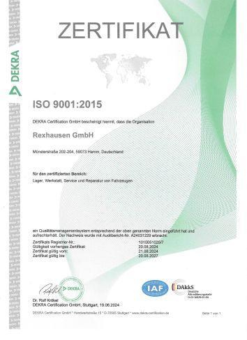 DEKRA ISO 2021
