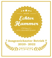 Siegel gold Echter Hammer 2020 2022 Main